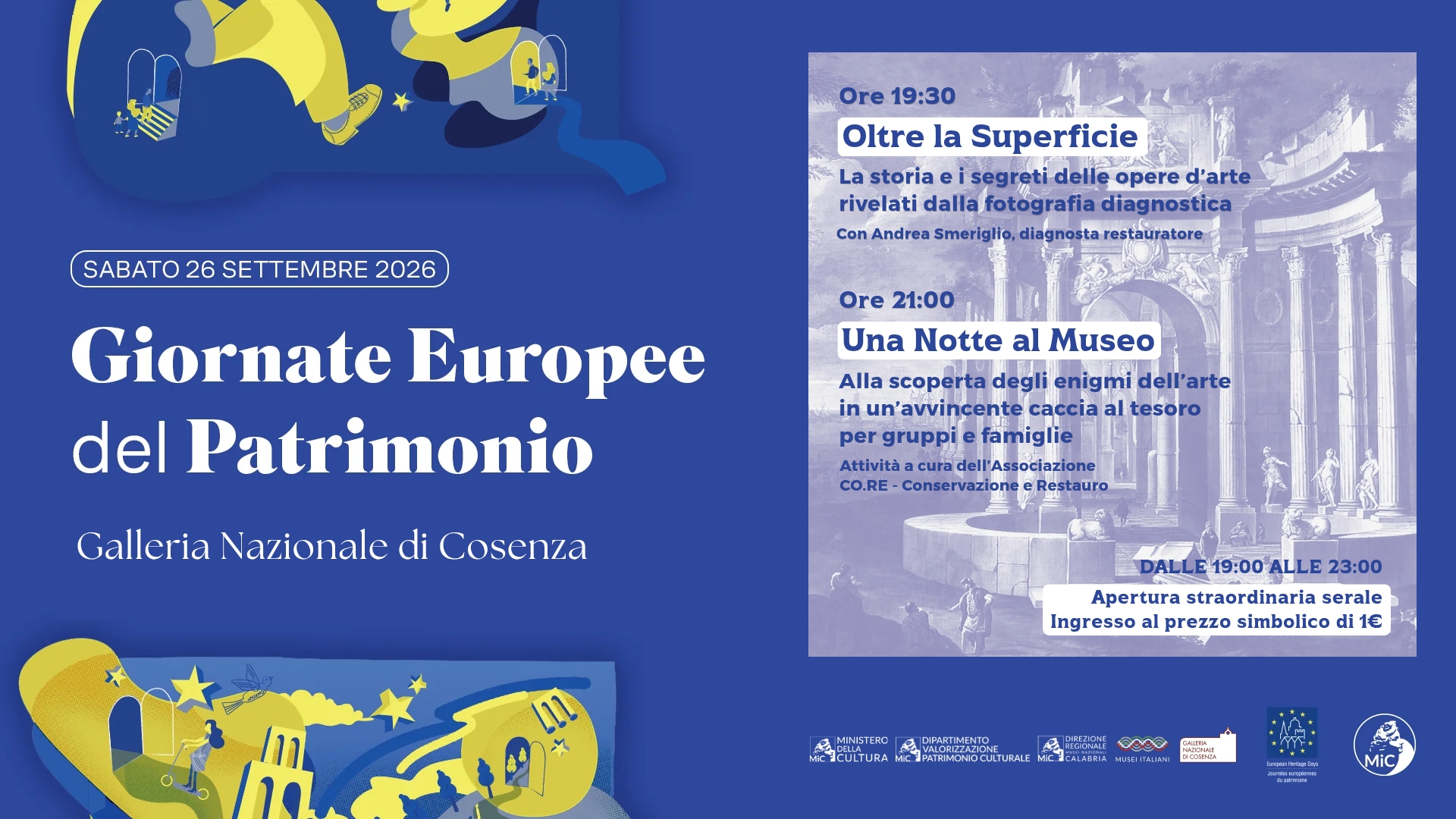 Oltre la Superficie, una Notte al Museo - Galleria Nazionale Cosenza - GEP26